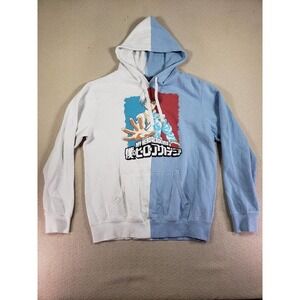 My Hero Academia‎ Sweatshirt Mens Small Split Hoodie My Hero Academia Cotton